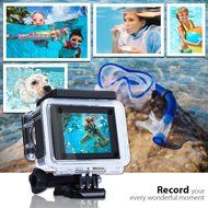 TEC.BEAN EX5000 2.0inch 14MP WIFI Waterproof Action Camera Kit with Accessories (17 Items) - White N9