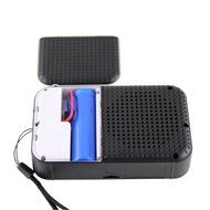 Longruner Portable Fm Radio USB Mini Speakers Mp3 Music Player Tf Card Reader (L63) N10