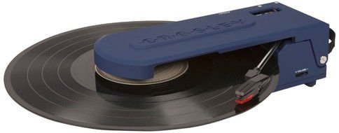 Crosley CR6020A-TU Revolution Portable USB Turntable with Software for Ripping &amp; Editing Audio, Turquoise N8