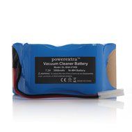 Powerextra Euro Pro Shark 7.2V NiMH Replacement Battery Pack for Shark Vacuum V1950 VX3 Replacing XB1918 N2