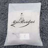 MicBridal Breathable Wedding Party Dress Garment Cover Bag Dust Free Storage White