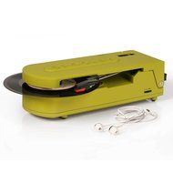 Crosley CR6020A-TU Revolution Portable USB Turntable with Software for Ripping &amp; Editing Audio, Turquoise N12
