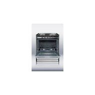 Summit Professional Series TEM210BRWY 30" Electric Range with 4 Coil Elements 3.7 cu. ft. Oven Capacity Storage... N3
