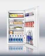 Summit White Full Refrigerator Freestanding Refrigerator CM40WH N4