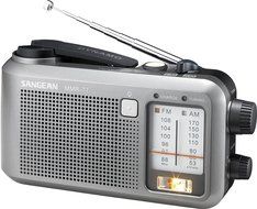 Sangean Compact Emergency Water-resistant Hand Crank AM/FM Radio with Built-in Speaker N4