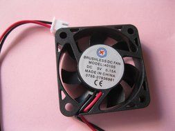 2 pcs Brushless DC Cooling Fan 5V 4010S 7 Blades 2 wire 40x40x10mm Sleeve-bearing Skywalking N2