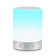 Homeinn L7 Wireless LED Bluetooth Speaker Smart Touch Lamp Music Player Handsfree TF Card Support for Sleeping... N5