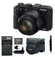 Canon PowerShot G3 X 20.2 MP Digital Camera with Canon EVF-DC1 Electronic Viewfinder &amp; 64GB Bundle N14