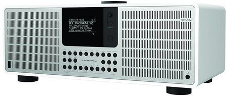 REVO SuperSystem Multi Format Premium Audio System - White/Silver N2