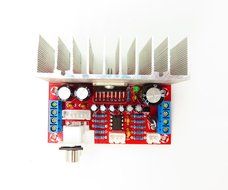 Qianson AC/DC 12V TDA7377 2.1CH 3-Channel 10W+10W / 20W Subwoofer Stereo Audio Power Amplifier Board for Car PC N3