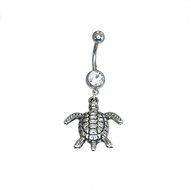 Dedegui 14g Bronze Sea Turtle Belly Button Navel Ring Body Piercing Jewelry N2