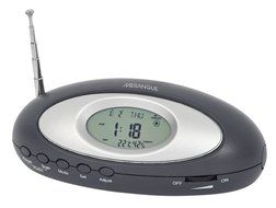 Merangue 8084-6072-00-000 Mini Clock Radio with Weather Forecast (Grey)
