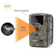 YBLUESKY Low Glow Black Infrared Trail &amp; Game Scouting Camera Hunting camera 12MP HD 720P Detection Range 82ft... N5