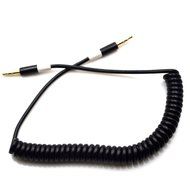 VIMVIP Flexible Spring 3.5mm To 3.5 mm Car Aux Audio Cable for iPhone/iPod/iPad/mp3/mp4/phone/Tablet PC