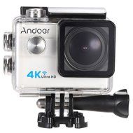 Andoer Ultra HD Action Sports Camera 2.0" LCD 16MP 4K 25FPS 1080P 60FPS 4X Zoom WiFi 25mm 173 Degree Wide-Lens... N8