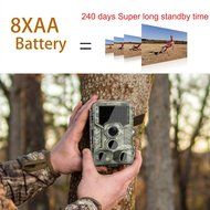 YBLUESKY Low Glow Black Infrared Trail &amp; Game Scouting Camera Hunting camera 12MP HD 720P Detection Range 82ft... N6