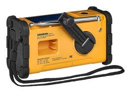 Sangean Portable Digital AM/FM Emergency Weather Alert Radio with Large Easy to Read Backlit LCD Display