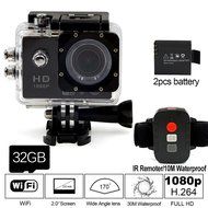 Besteye 2.0inch WIIFI Action Camera SONY Sensor with 32GB TF Card IR Remote 1080P 30FPS Sport Camera WIFI 12MP... N6