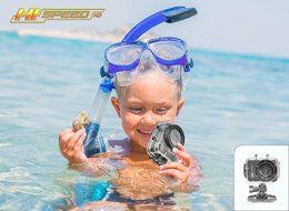 Pyle PSCHD60GR Hi-Speed HD Action Camera 1080P Hi-Res Digital Camera / Camcorder with Full HD Video, 12.0 Mega... N13