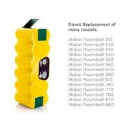 [UL&amp;CE Approval]Morpilot&reg;3800mAh Ni-MH Battery for Irobot Roomba 500 510 530 531 532 533 535 536 540 545 550 552...