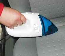 Iuhan&reg; Fashion 12V Mini Portable Car Vehicle Auto Recharge Wet Dry Handheld Vacuum Cleaner