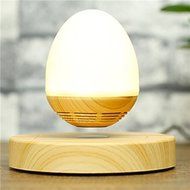 AskMeBuy Portable Bluetooth Levitating Floating Maglev 3D Speaker with Dock Oval Led Night Lamp and Wireless NFC... N3
