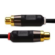iXCC Premium Gold-Plated 3.5mm Male to 2 RCA Female Stereo Audio Y Adapter Extension Cable (1ft.)