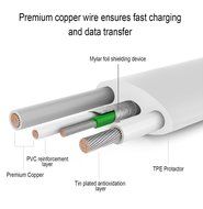 Marchpower, Micro USB Cable, 2PCs 6ft Zinc Alloy Android Phone Charger - Fast Sync Charge USB Phone Cord for Android... N9
