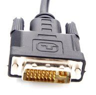 DVI 24+5 to VGA High Resolution Male Monitor cable with RGB Coax - (DVI-A M to HD15 M) 6-ft