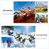 JZHY 4K Wifi Action Camera Waterproof Ultra HD Sports Cam 2 inch Screen 12MP Super Wide Angle Lens with Carrying... N5
