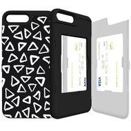 iPhone 7 Plus Case, SKINU [EUREKA] [Metal Slate] [Shockproof] [Dual Layer] [Card Slot] [Drop Protection] [Wallet... N9