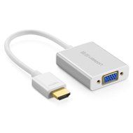 Ugreen Active HDMI to VGA Adapter Converter with Audio and Mirco USB Converter Premium Aluminum Case for Apple...