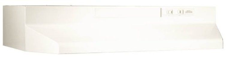 Broan F402404 Two-Speed Four-Way Convertible Range Hood, 24-Inch, Stainless Steel N6
