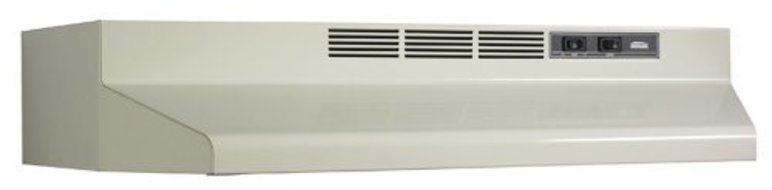 Broan F402404 Two-Speed Four-Way Convertible Range Hood, 24-Inch, Stainless Steel N7