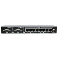 Tripp Lite 2-Port VGA over Cat5 / Cat6 Extender Splitter, Transmitter with EDID Copy, 1920x1440 at 60Hz(B132-002-2) N8