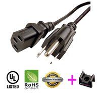 AC Power Cord Cable For XEROX OKI DATA BROTHER LASER PRINTER - 25ft