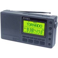 JENSEN SRWS1000 AM/FM Weather Radio with Marine Forecast