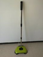 Goldengulf 360 Degree Rotating Hand-Push Dual Brush Cordless Swivel Sweeper Perfect For Floor Tile Manual Dust... N2