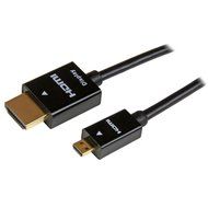 StarTech.com HDACFM5IN 5 in High Speed HDMI Cable with Ethernet- HDMI to HDMI Mini- F/M