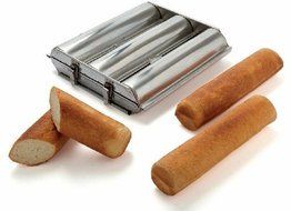 Matfer Bourgeat 341712 Triple Round Bread Mold