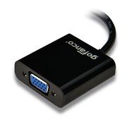 gofanco Pro-series DVI-D to VGA Active Converter - with 3 Feet Micro USB Power Cable for BETTER compatibility...