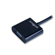 gofanco Pro-series DVI-D to VGA Active Converter - with 3 Feet Micro USB Power Cable for BETTER compatibility... N2
