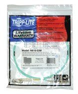 Tripp Lite 10Gb Duplex Multimode 50/125 OM3 LSZH Fiber Patch Cable (LC/SC) - Aqua, 5M (16-ft.)(N816-05M) N2
