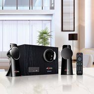 AXESS MSBT3909 2.1 Mini Entertainment System with Bluetooth N3