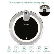 JISIWEI I3 Wi-Fi Enabled Robotic Vacuum Cleaner Self Charging Floor Cleaner with Camera and Mobile App Remote...