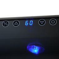 AKDY&reg; 28 Bottle Single Zone Thermoelectric Freestanding Wine Cooler Cellar Chiller Refrigerator Fridge Quiet Operation N5