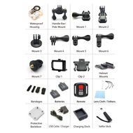 EKEN H8 Pro Wifi Waterproof Action Camera 4K30 1080P120 Ambarella A12S75 Sony Sensor with 2 Batteries + 2.4G Remote... N4