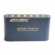 J-Tech Digital &reg; Premium Quality SPDIF TOSLINK Digital Optical Audio 1x3 Splitter (One Input 3 Outputs)