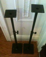 Definitive Technology StudioMonitor Speaker Stands (Pair, Black)