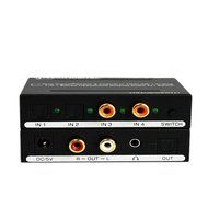 J-Tech Digital &reg; Premium Quality SPDIF TOSLINK Digital Optical Audio 1x3 Splitter (One Input 3 Outputs) N3